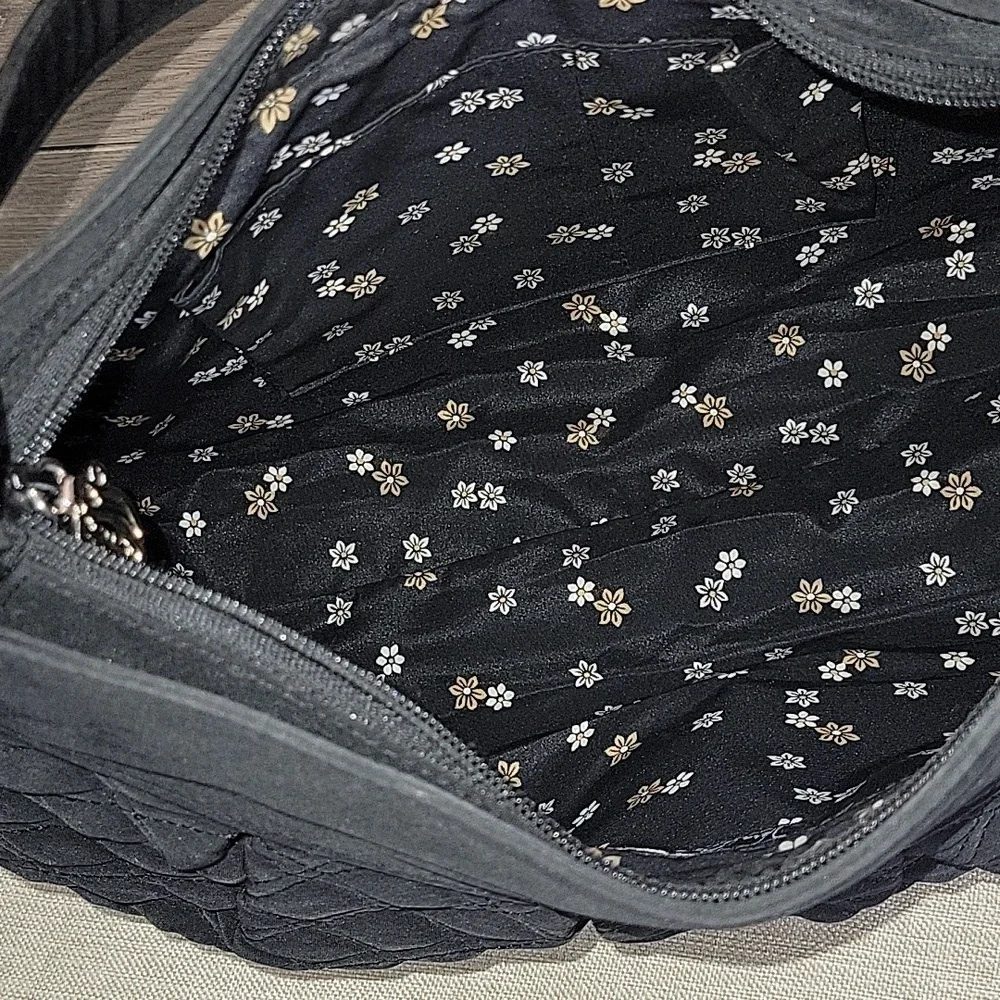 Vera Bradley Black Quilted Women's Bag